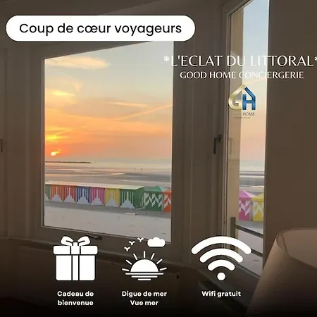 L'Eclat Du Littoral Vue Mer - Good Home Dunkirk Exterior photo